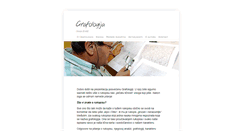 Desktop Screenshot of grafologija.rs